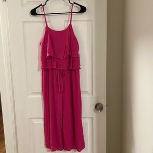 NWT | Glamour Pink Jumpsuit | S